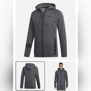Adidas Men's Dark Gray Performance Jacket
